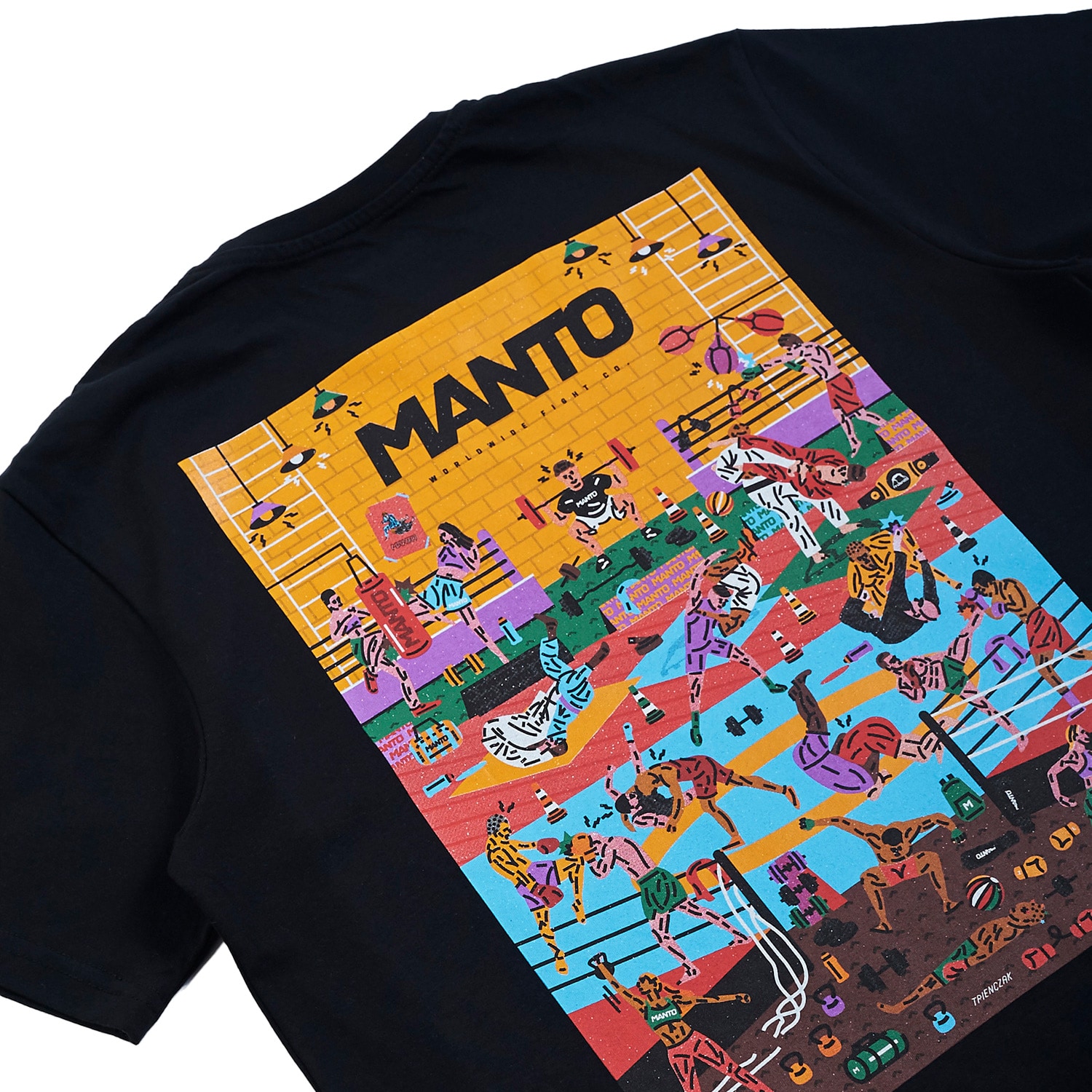 Manto - Gym 2.0 - T-Shirt - Black