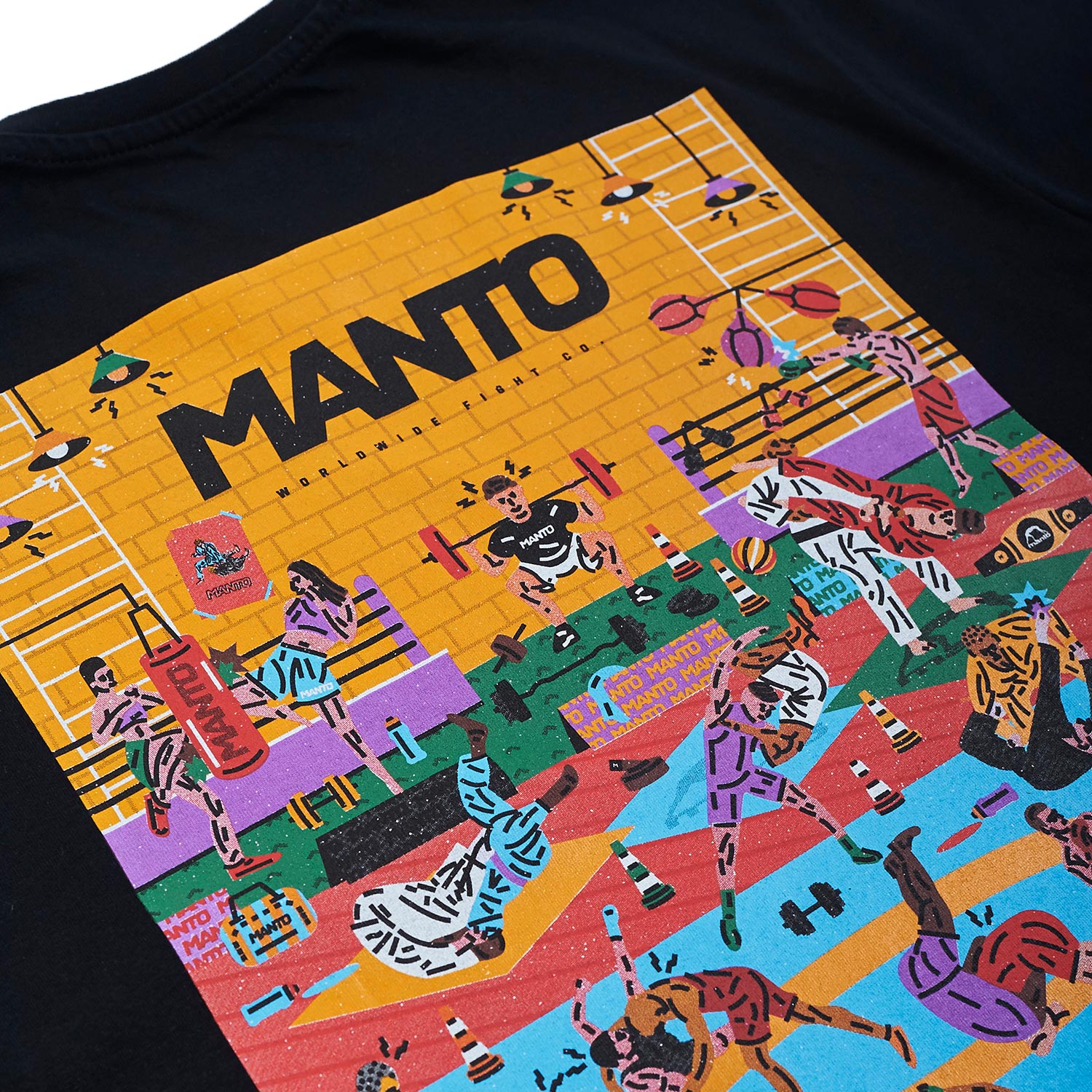 Manto - Gym 2.0 - T-Shirt - Black