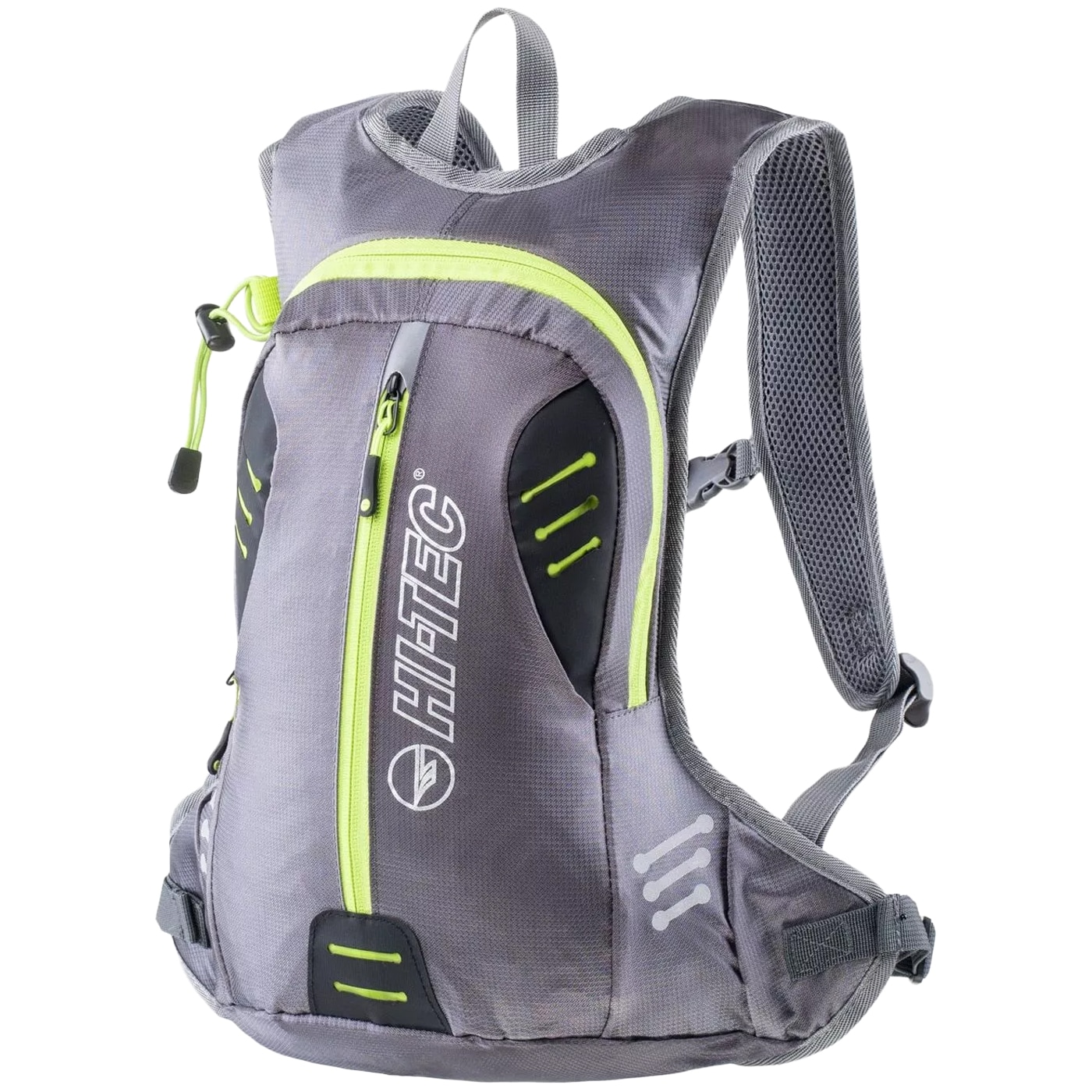 Hi-Tec - Ivo 6 l - Rucksack - Steel Grey/Lime Punch/High Rise 