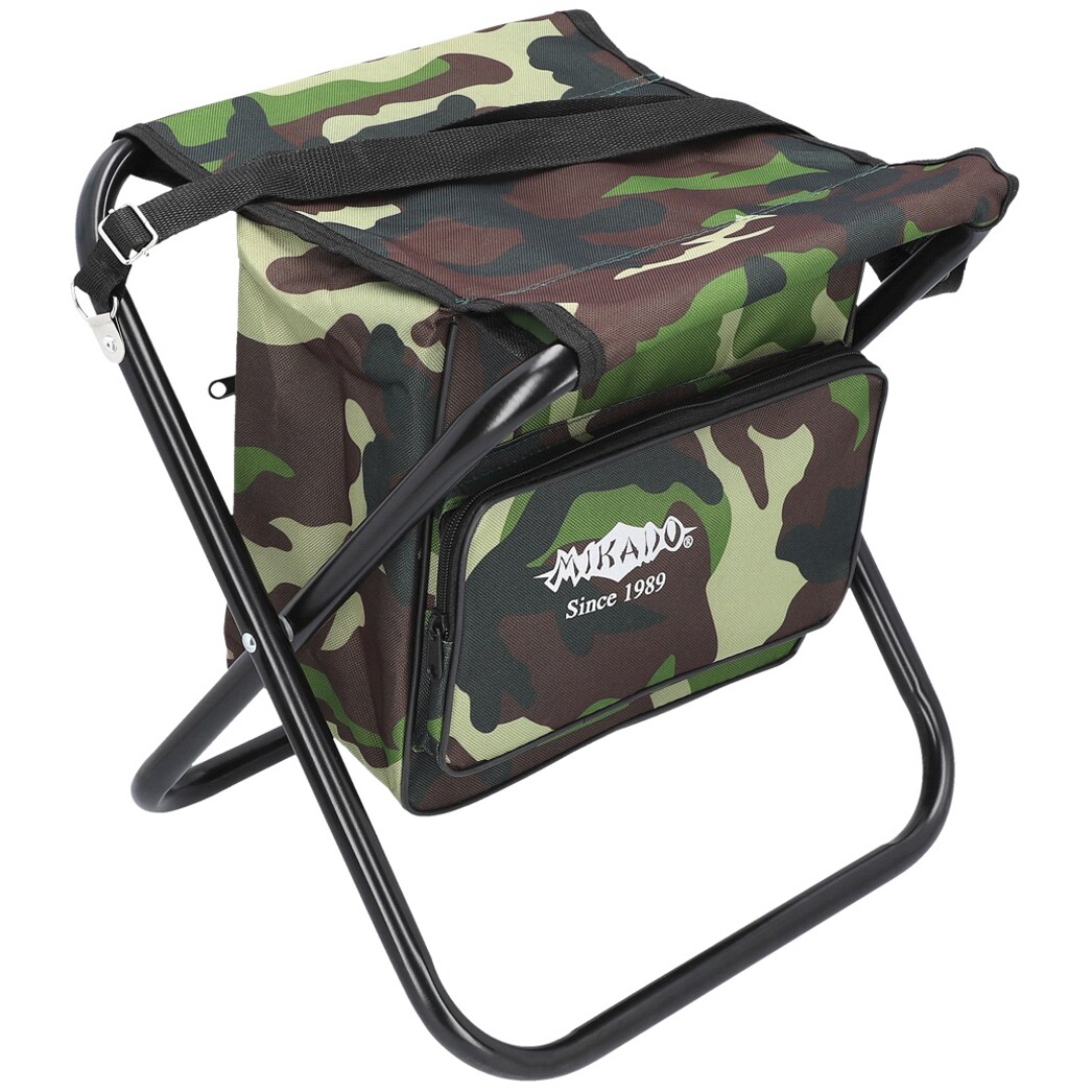 Mikado - Faltbarer Reisestuhl mit Tasche (max. 100 kg) - Camouflage