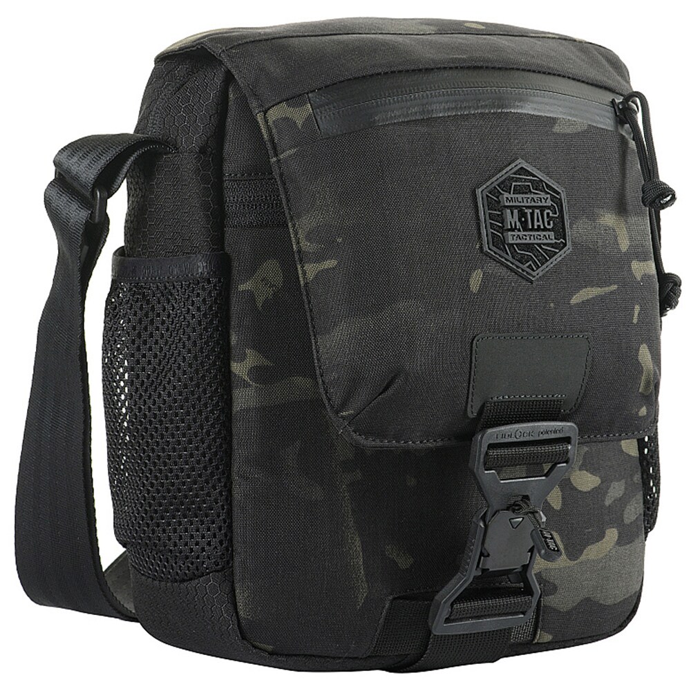 M-Tac - Satellite Magnet Elite Hex - Umhängetasche - MultiCam Black/Black