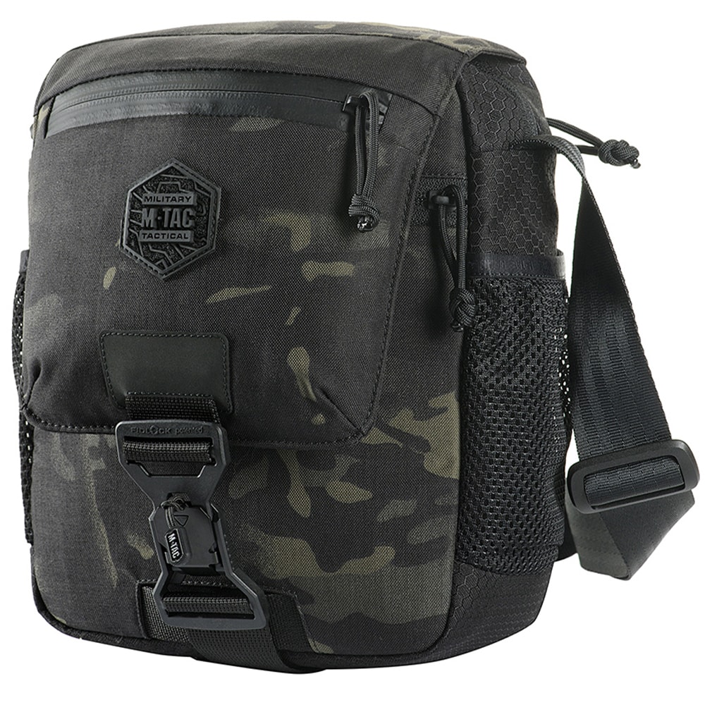 M-Tac - Satellite Magnet Elite Hex - Umhängetasche - MultiCam Black/Black