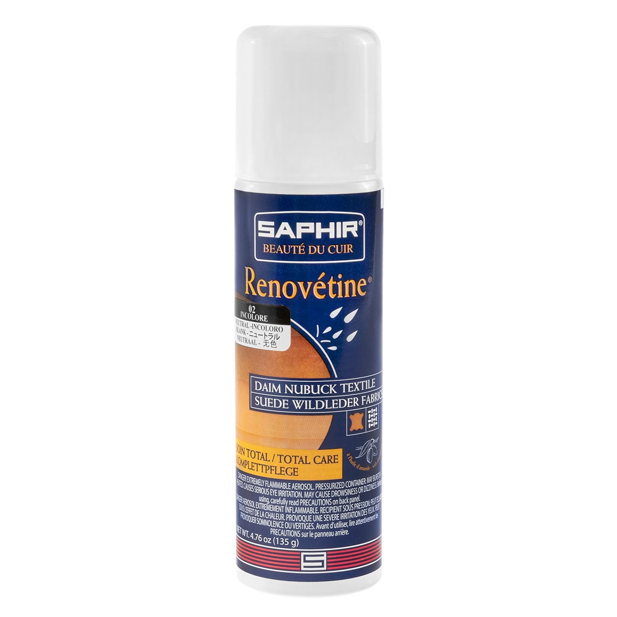 Saphir - BDC Suede Renovative 200 ml - Renovierungsmittel für Wildleder und Nubuk - Naturleder