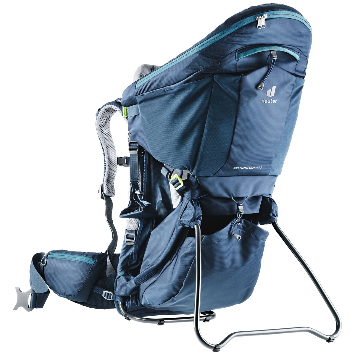 Deuter Kid Comfort Pro Kindertrage + Regenschutz + Sonnendach - Set