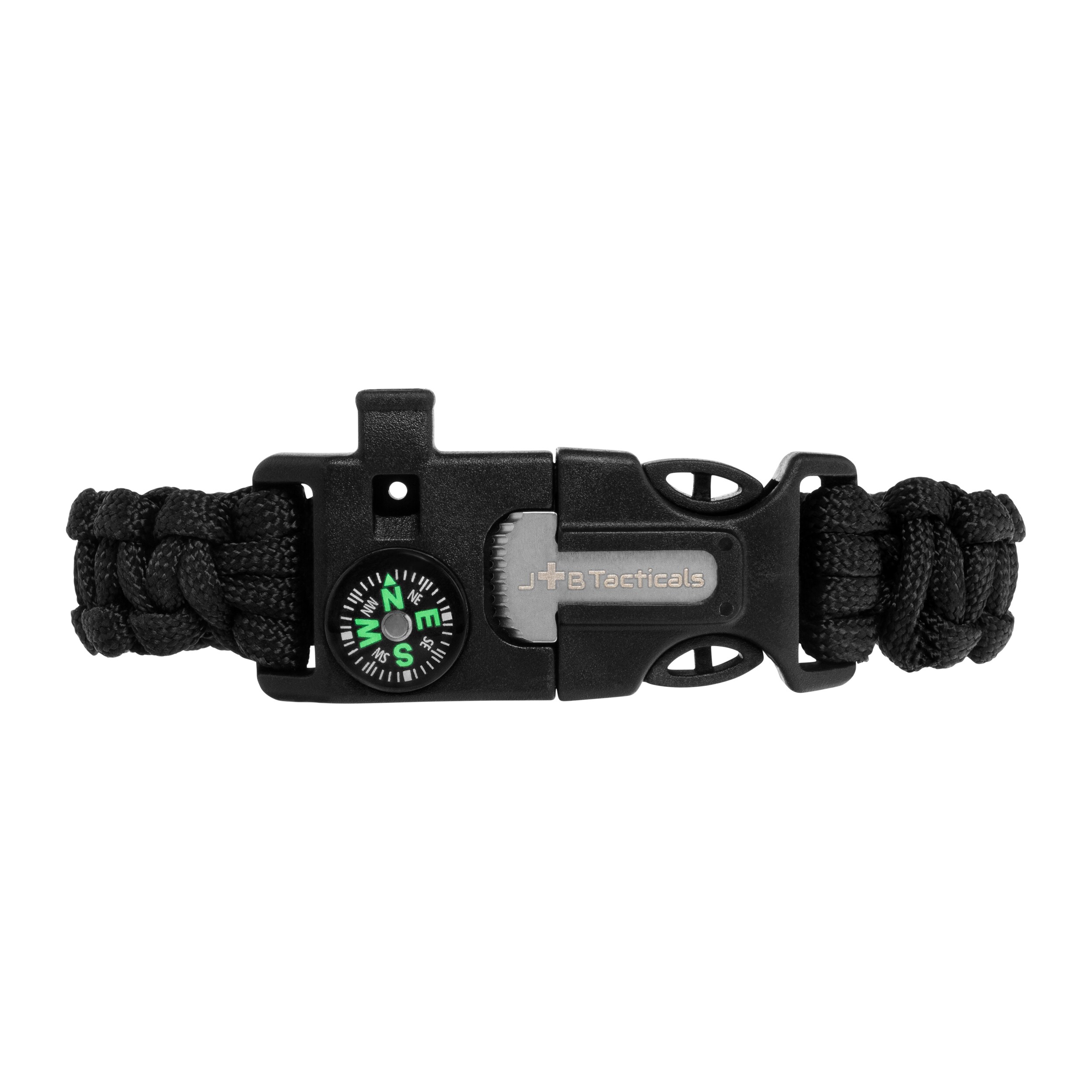 JB Tacticals - Paracord-Armband JB-37 - Schwarz
