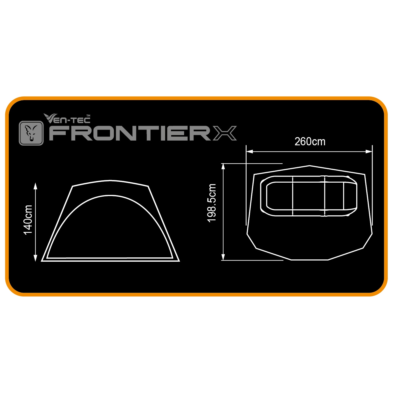 FOX - Frontier X 2 Personen Zelt - Khaki