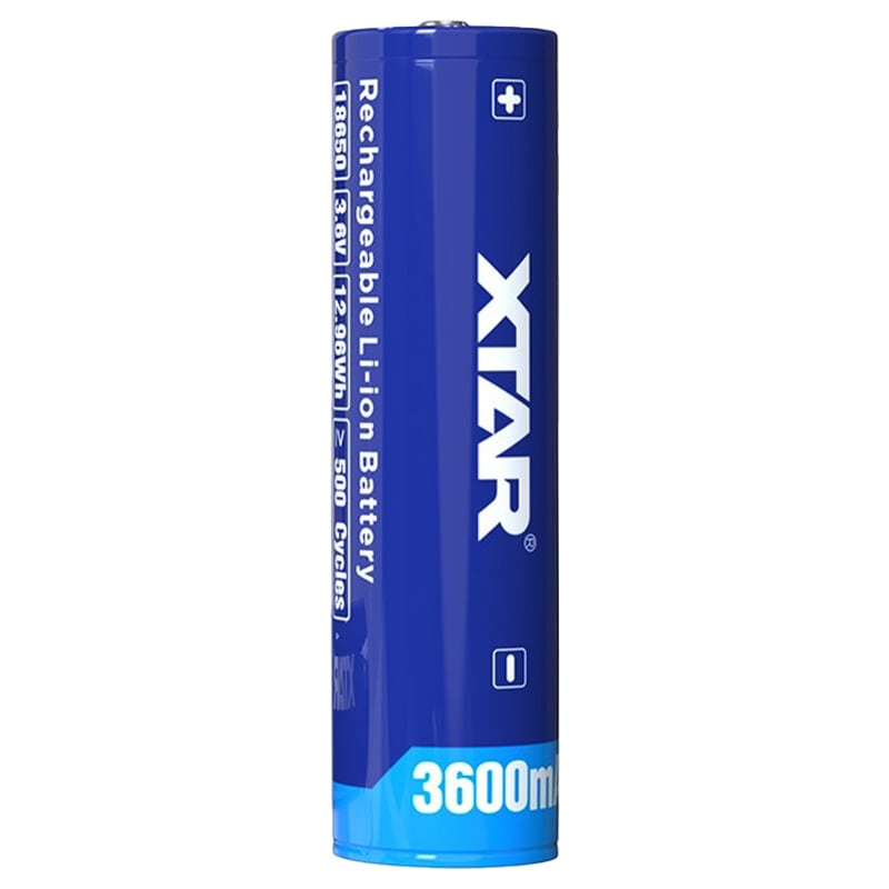 Xtar - 18650 3600 mAh 3,6 V Akku