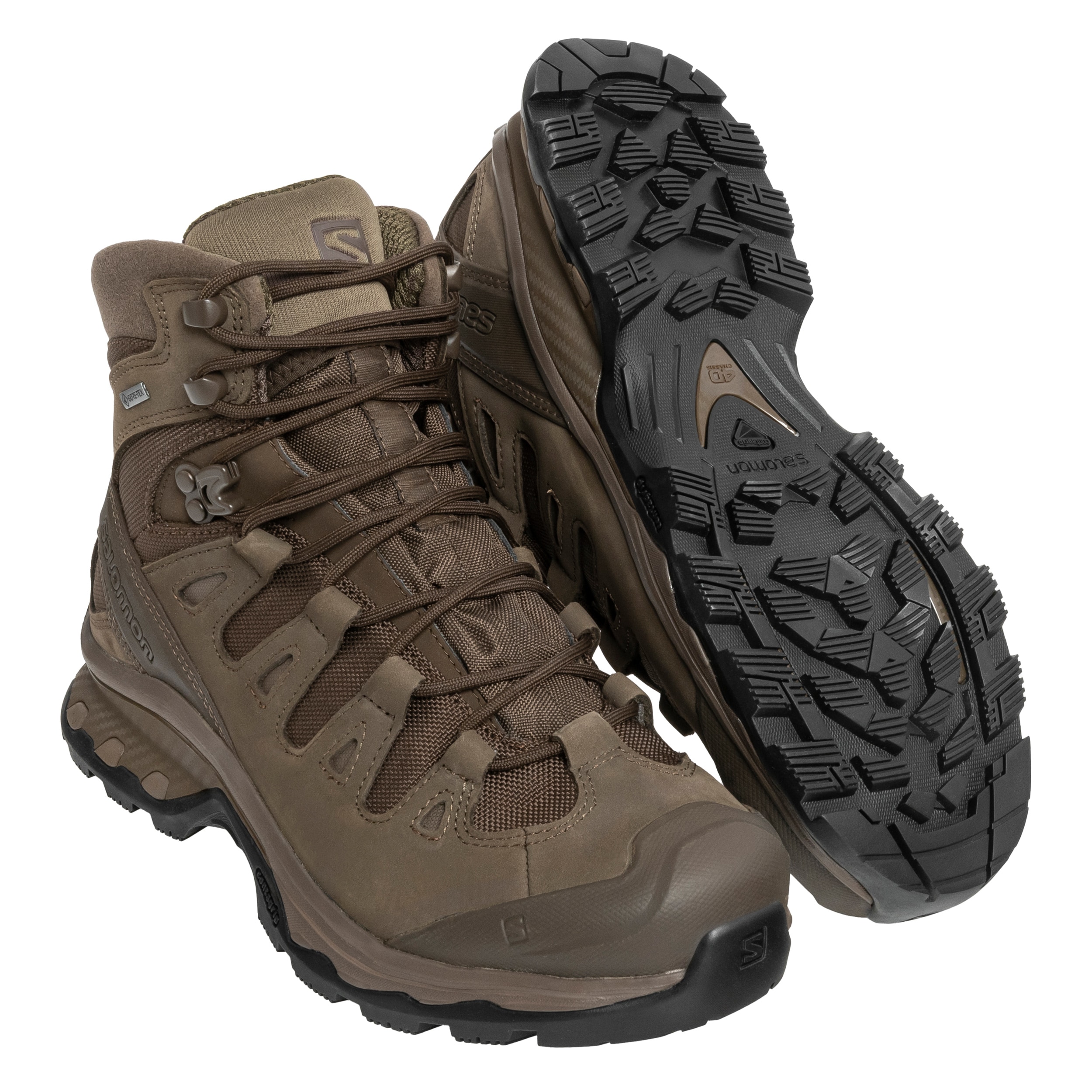 Salomon - Quest 4D MID GTX Forces 2 EN - Schuhe - Earth Brown