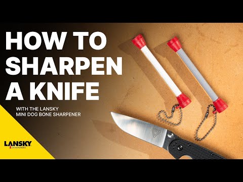 Lansky - Mini Dog Bone - Stabschärfer aus Keramik
