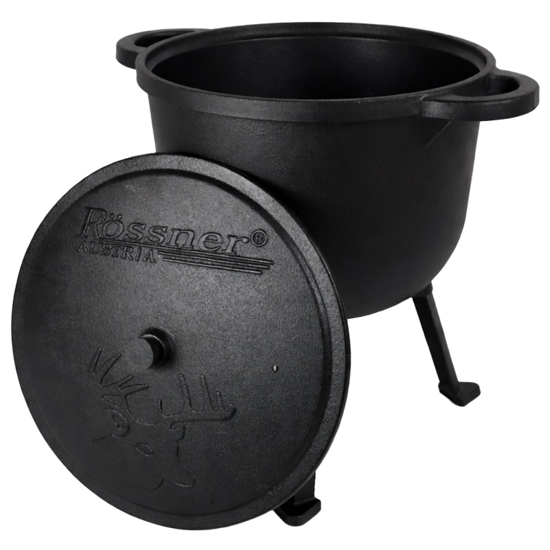 Rossner - Gusseiserner Kessel 2in1 10 l