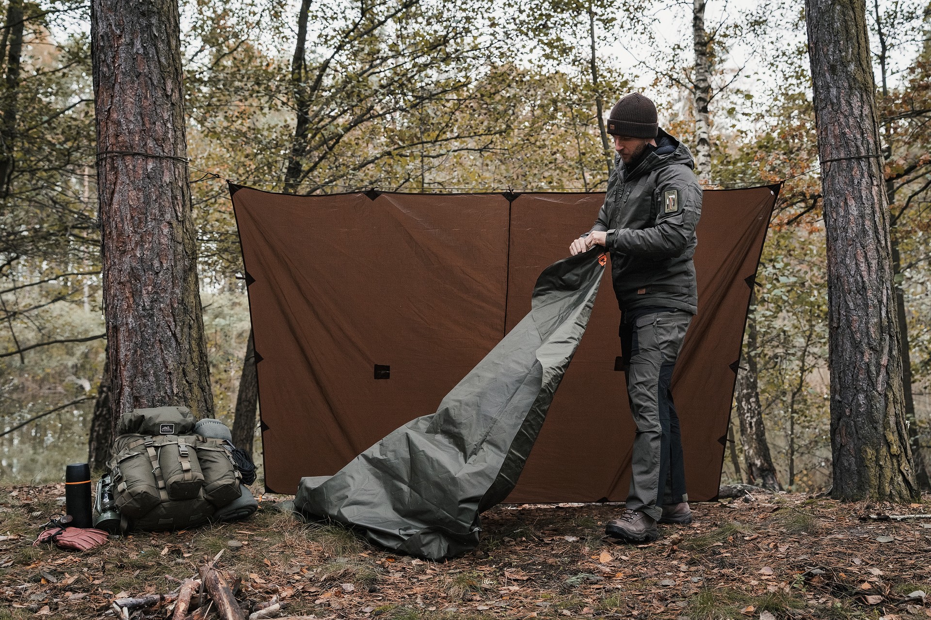 Badger Outdoor - Einpersonenmatratze 188 x 58 cm - Olive