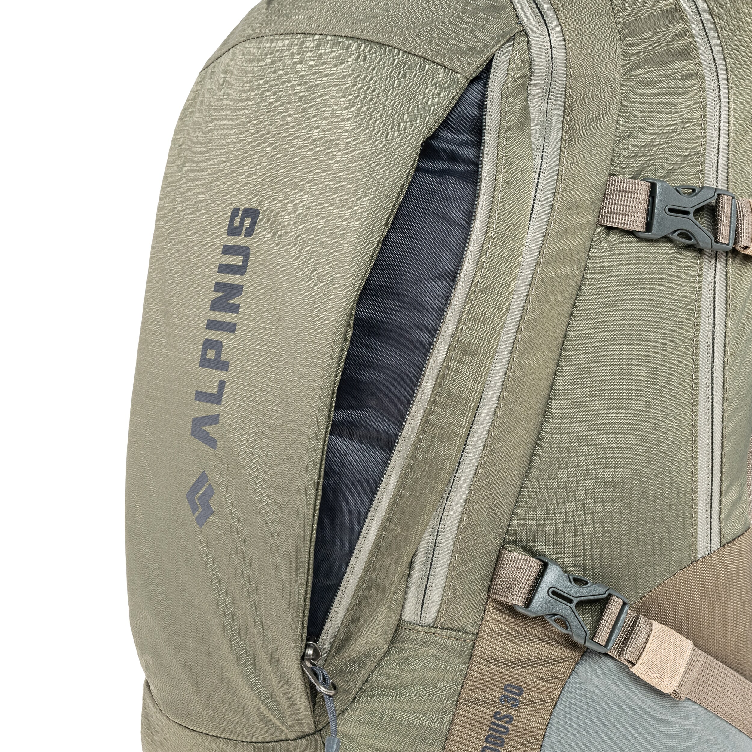 Alpinus - Muddus Wanderrucksack 30 l - Sandgrün