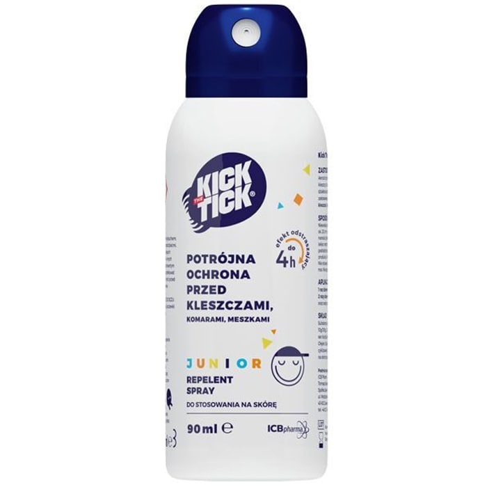 Kick the Tick Max Repellent Plus Spray gegen Zecken, Stechmücken und Kriebelmücken - 90 ml