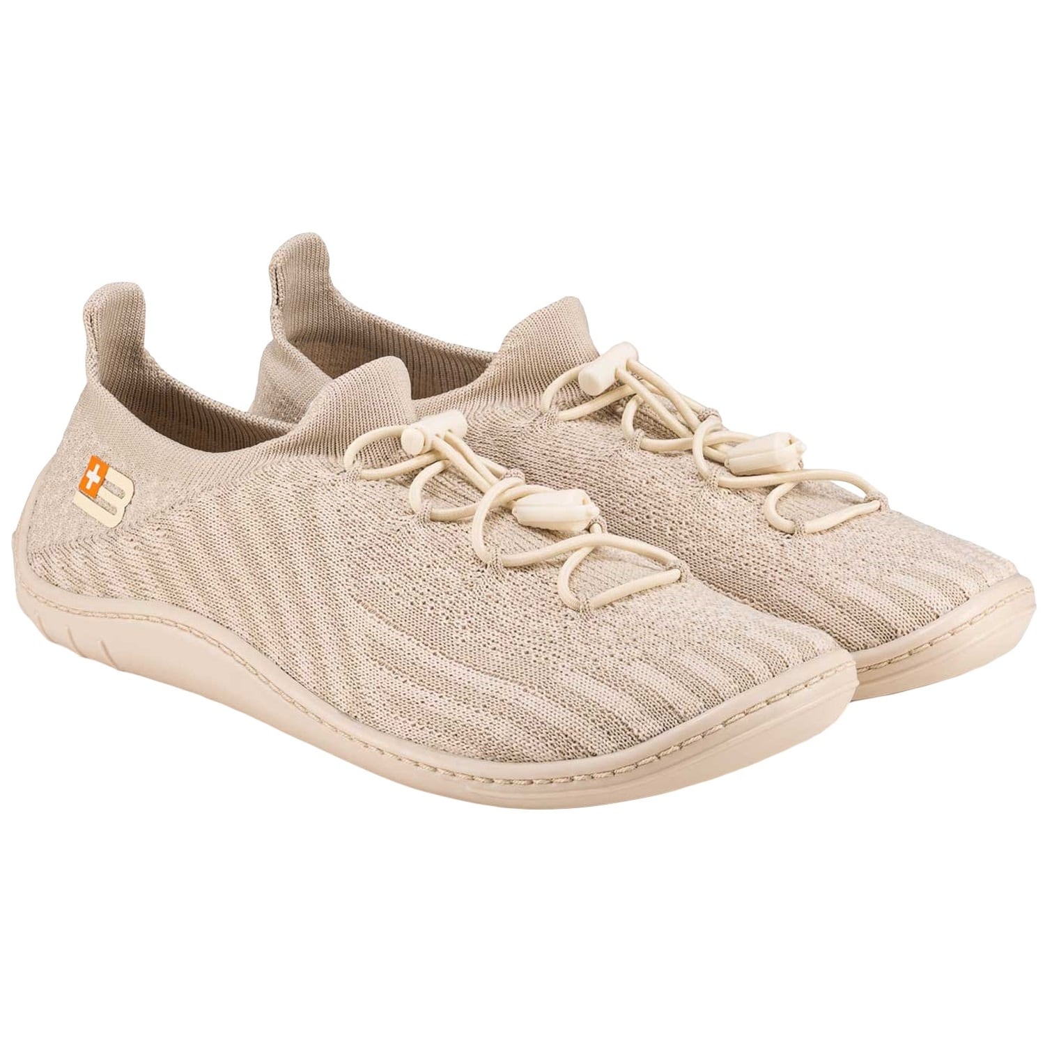 Brubeck - Barefoot Merino Damenschuhe - Creme