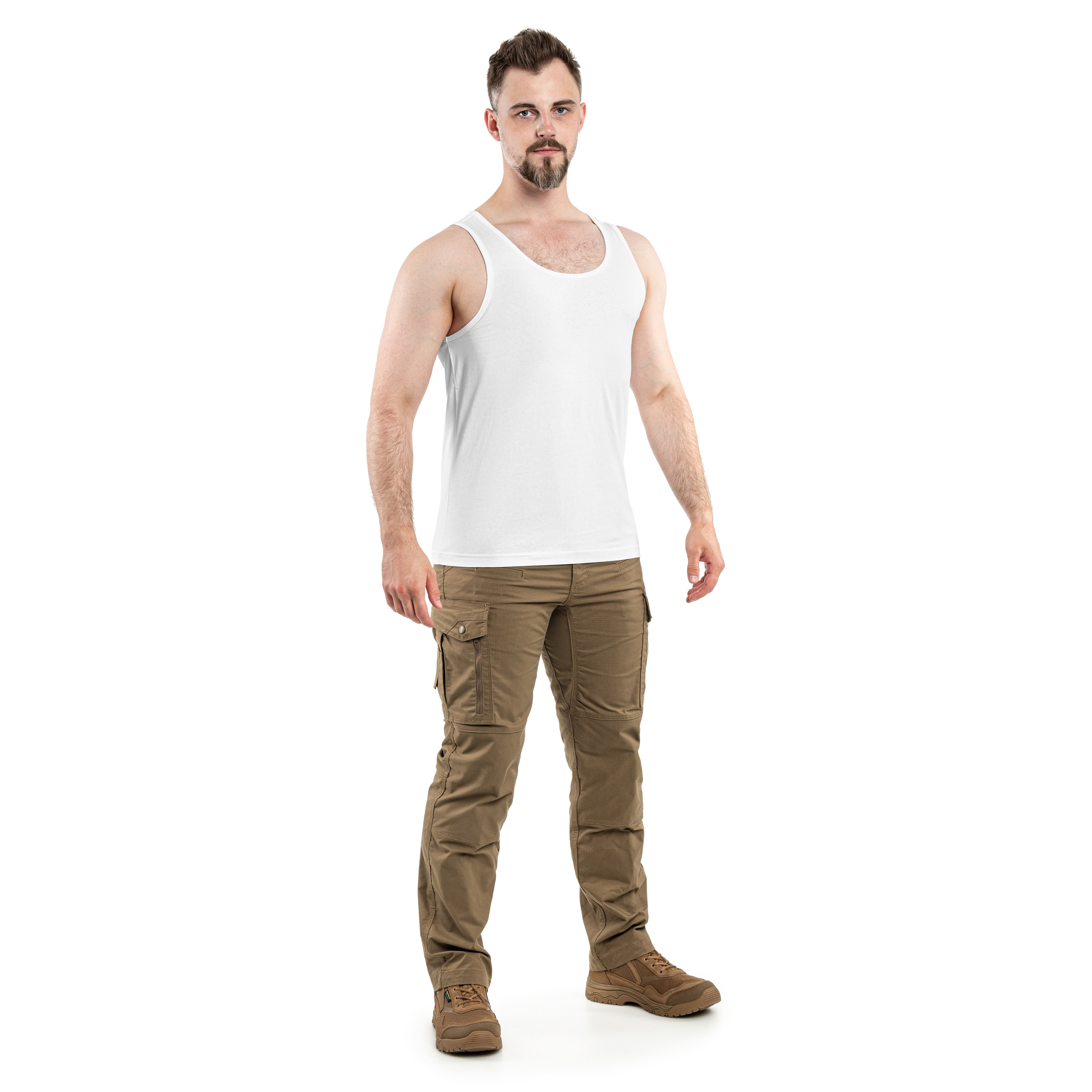 Brandit - Tank-Top - Weiß