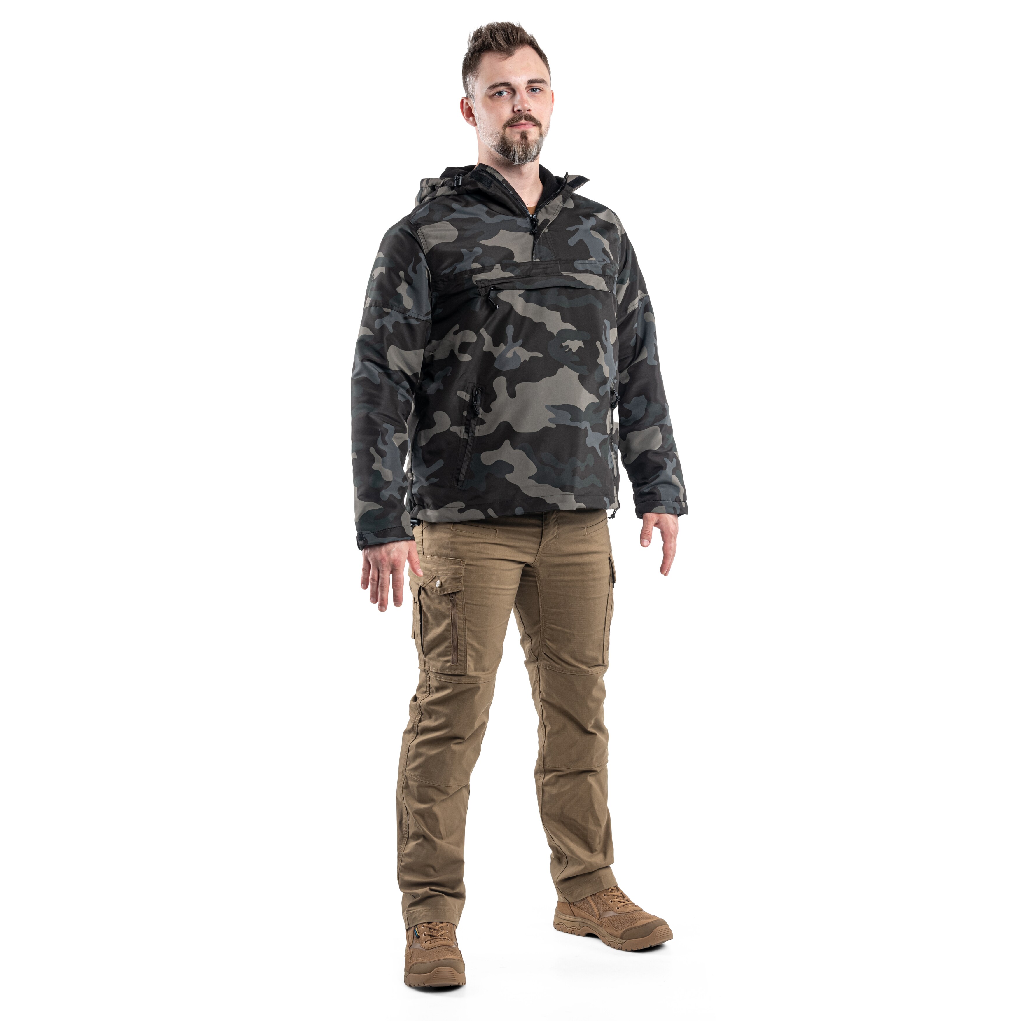 Brandit - Windbreaker Windjacke - Dark Camo
