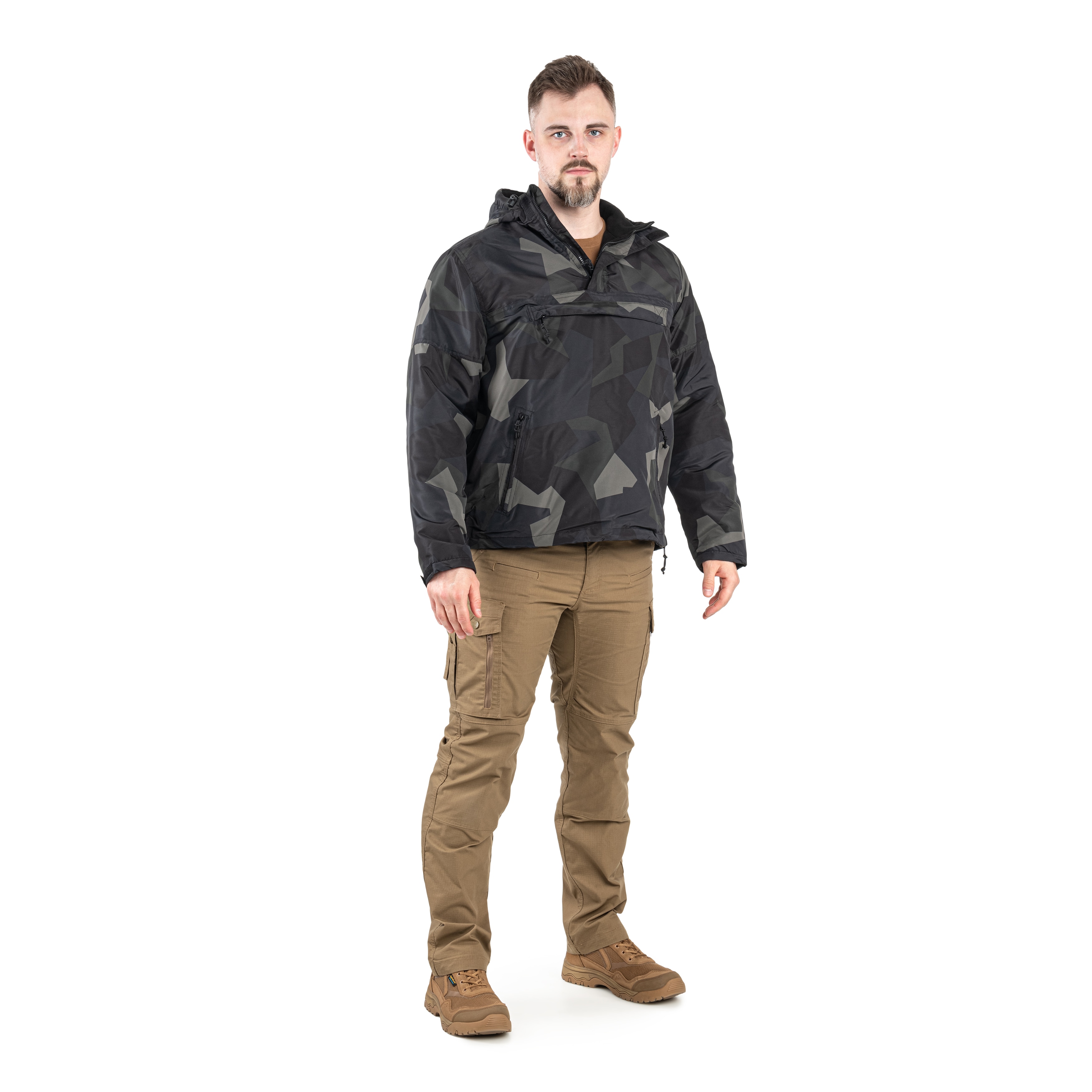 Brandit - Windbreaker Windjacke - Dark Camo M90