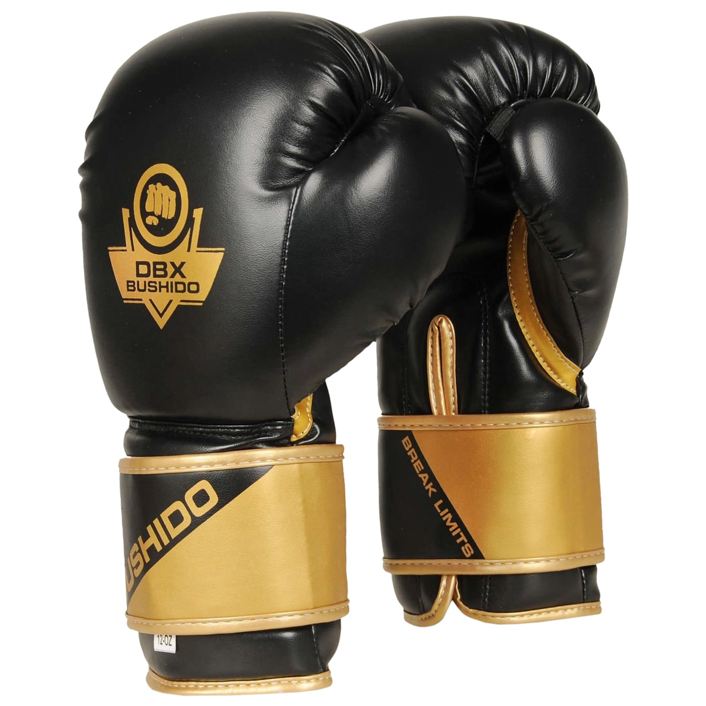 DBX Bushido - Boxhandschuhe B-2V10 - Schwarz/Gold