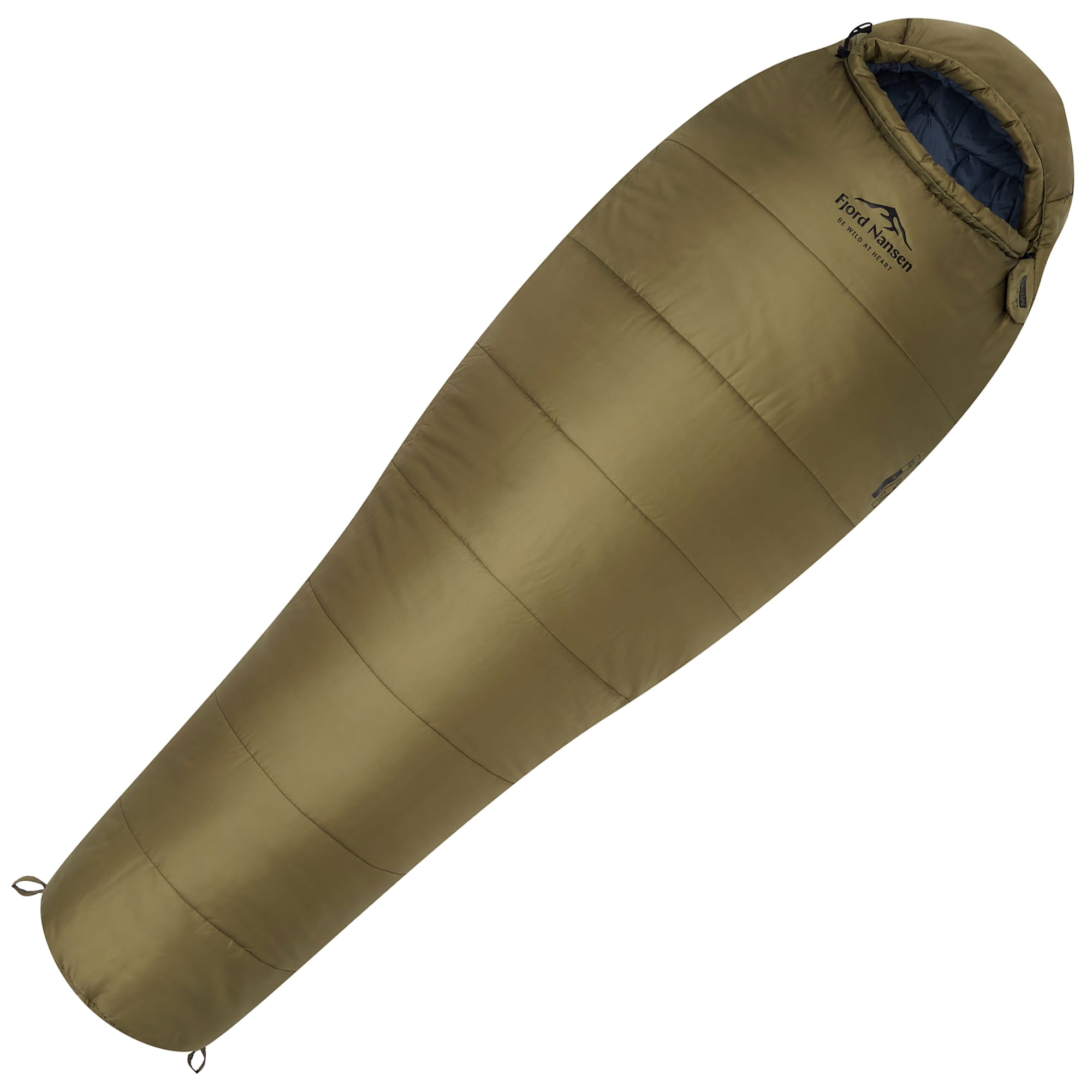 Fjord Nansen - Schlafsack Hadsel MID Olive Drab 1700 g - links