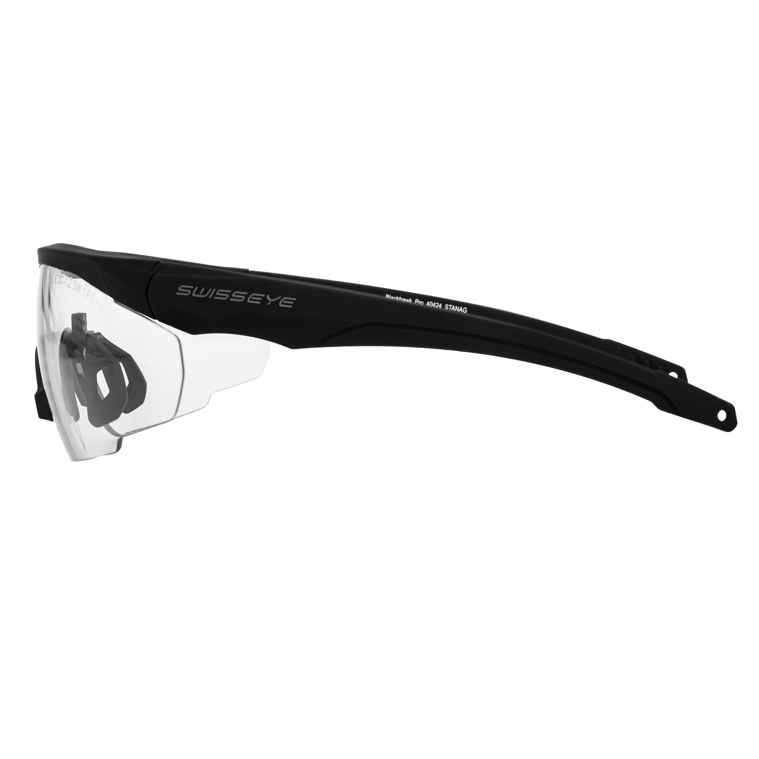 Swiss Eye - Taktische Blackhawk Pro Schutzbrille - Schwarz