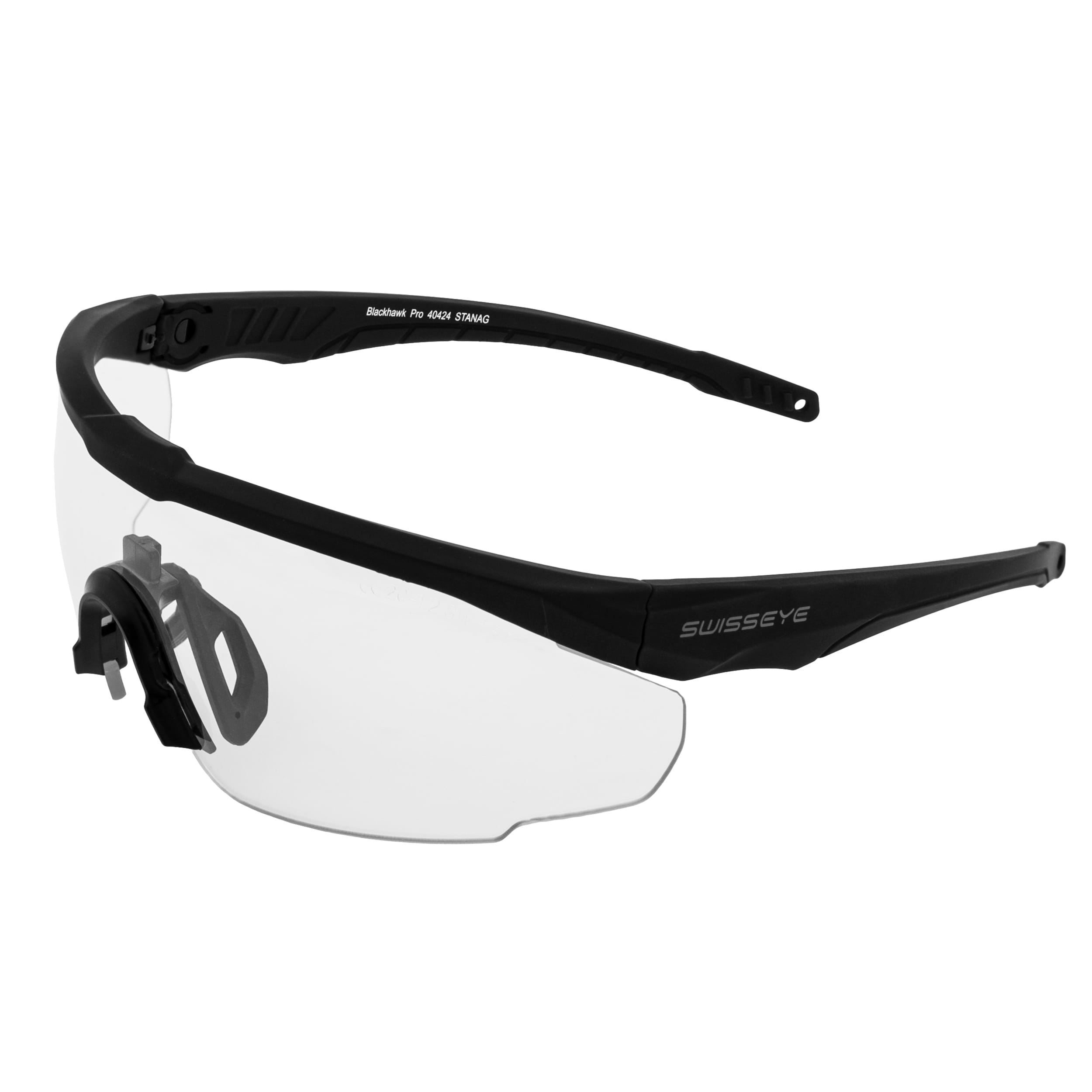 Swiss Eye - Taktische Blackhawk Pro Schutzbrille - Schwarz