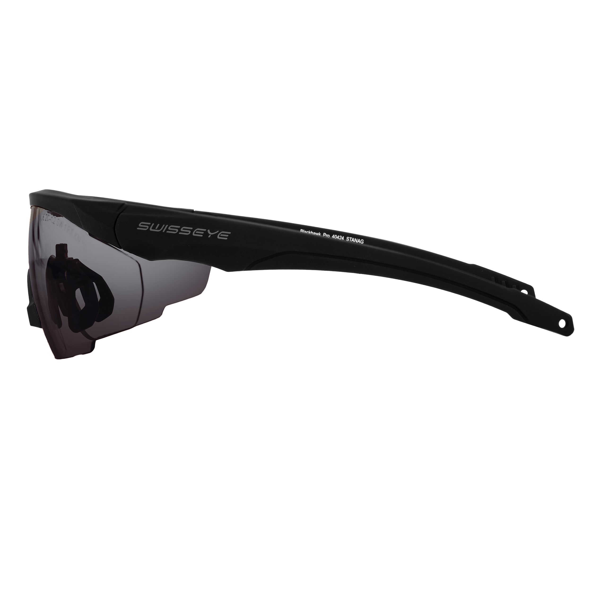 Swiss Eye - Taktische Blackhawk Pro Schutzbrille - Schwarz