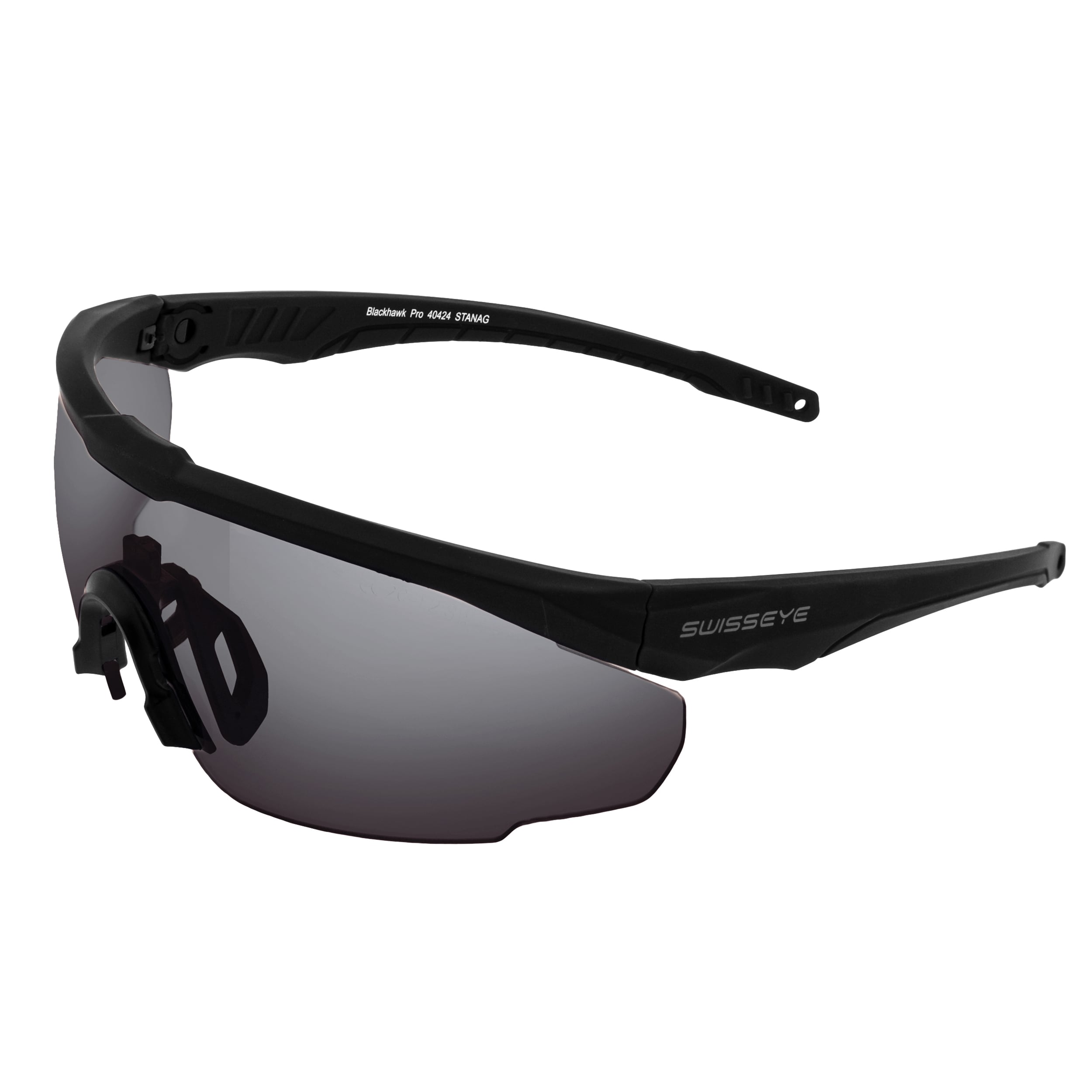 Swiss Eye - Taktische Blackhawk Pro Schutzbrille - Schwarz