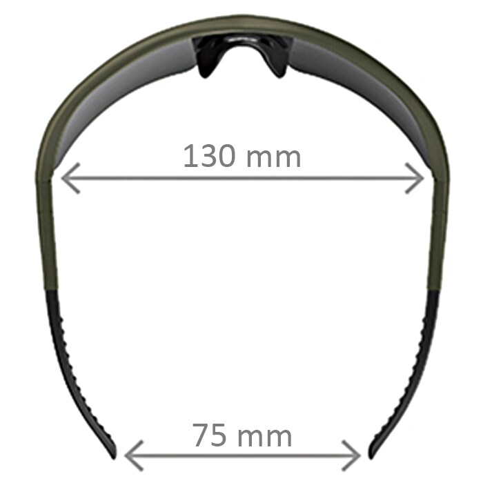 Swiss Eye - Raptor Medium taktische Schutzbrille - Olive