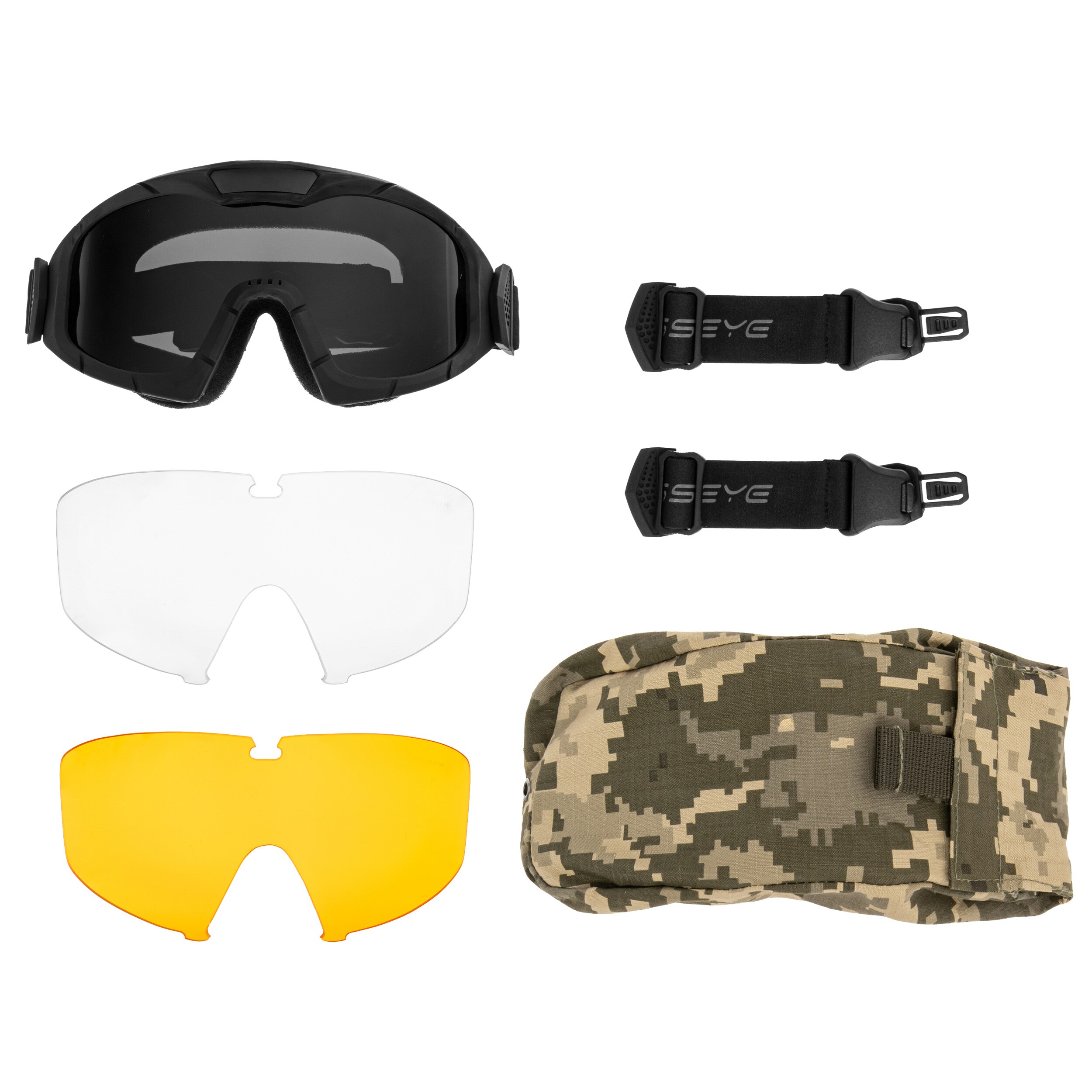 Swiss Eye - R-Tac Taktische Schutzbrille - Schwarz