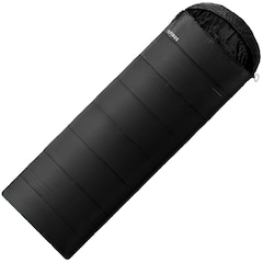 Alpinus Warm - 1800 Schlafsack - Rechts - Schwarz
