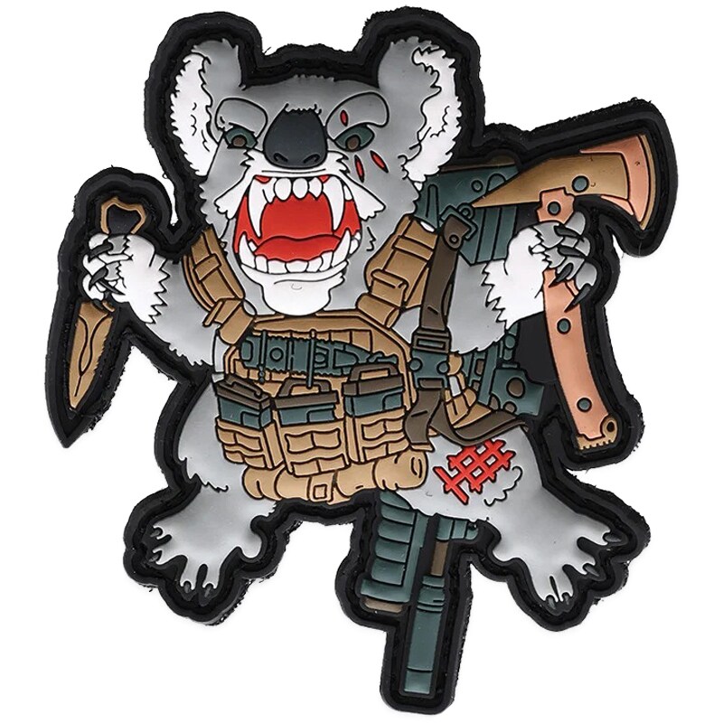 Halfbreed Blades - Drop Bear 2020 Aufnäher