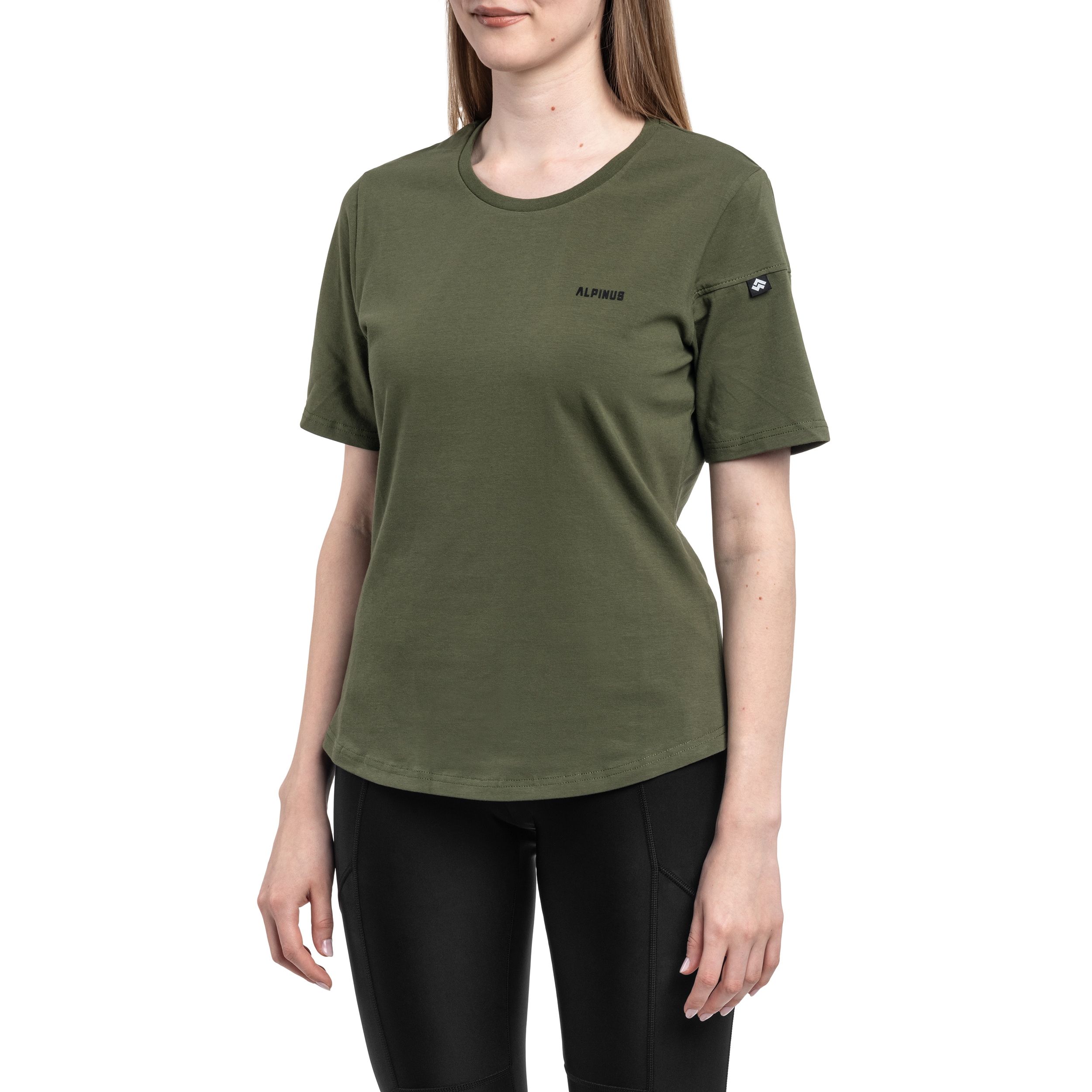 Alpinus - Tulamba Damen T-Shirt - Khaki