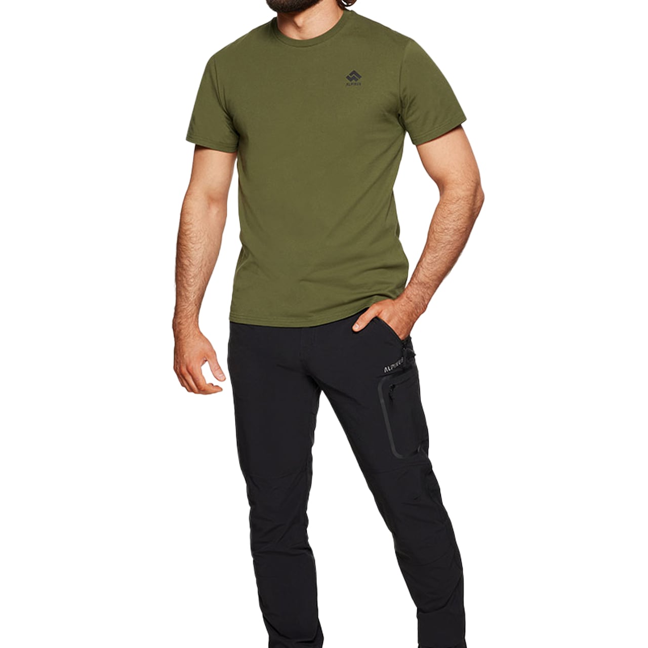 Alpinus - Paldarok - T-Shirt - Khaki