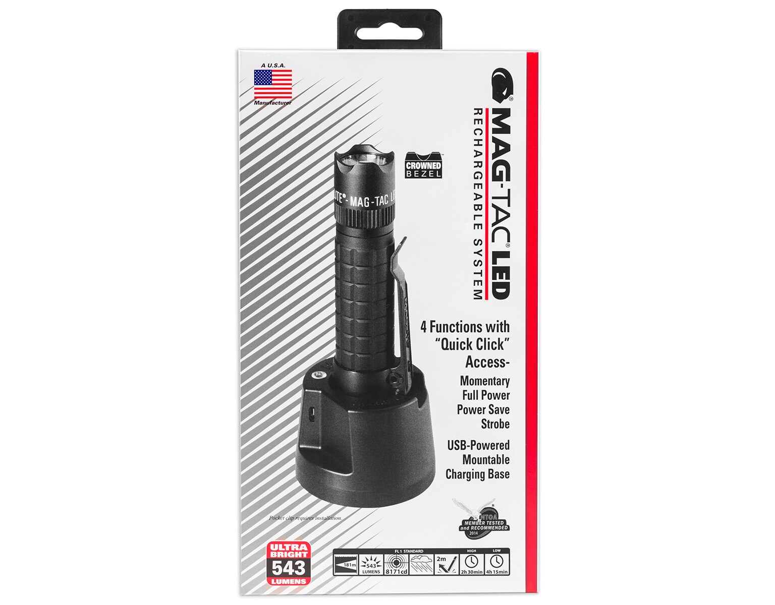 Maglite - Magtac LED R - LED-Taschenlampe - 671 Lumen