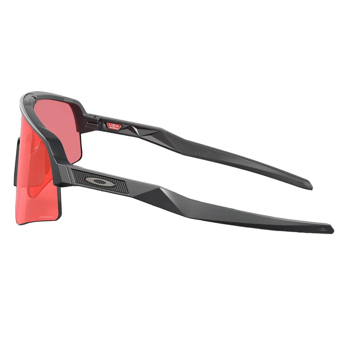  Oakley - Sutro Lite Sweep Sonnenbrille - Matte Carbon/Prizm Trail Torch