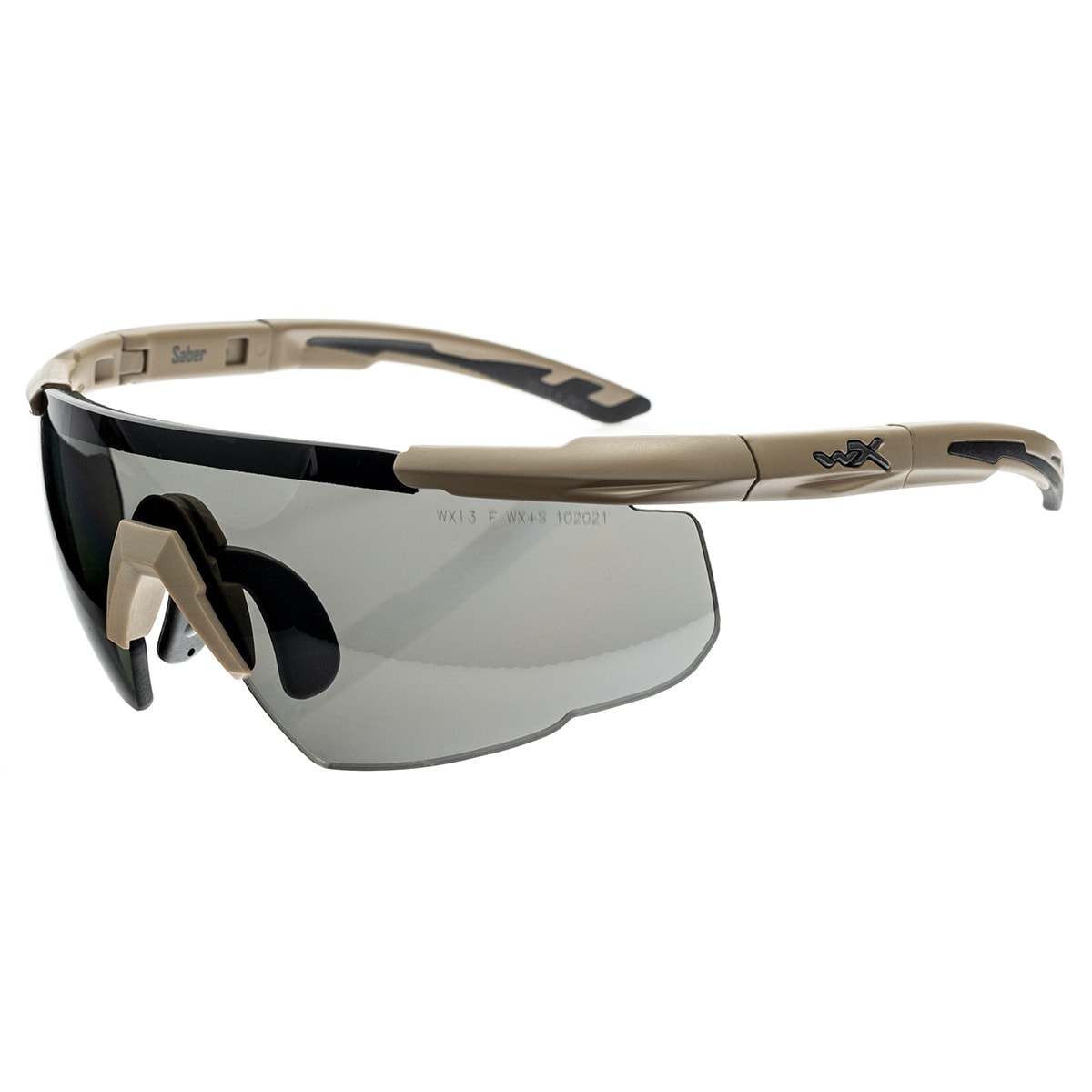 Wiley X - Saber Advanced Set - Taktische Brille - Matte Tan