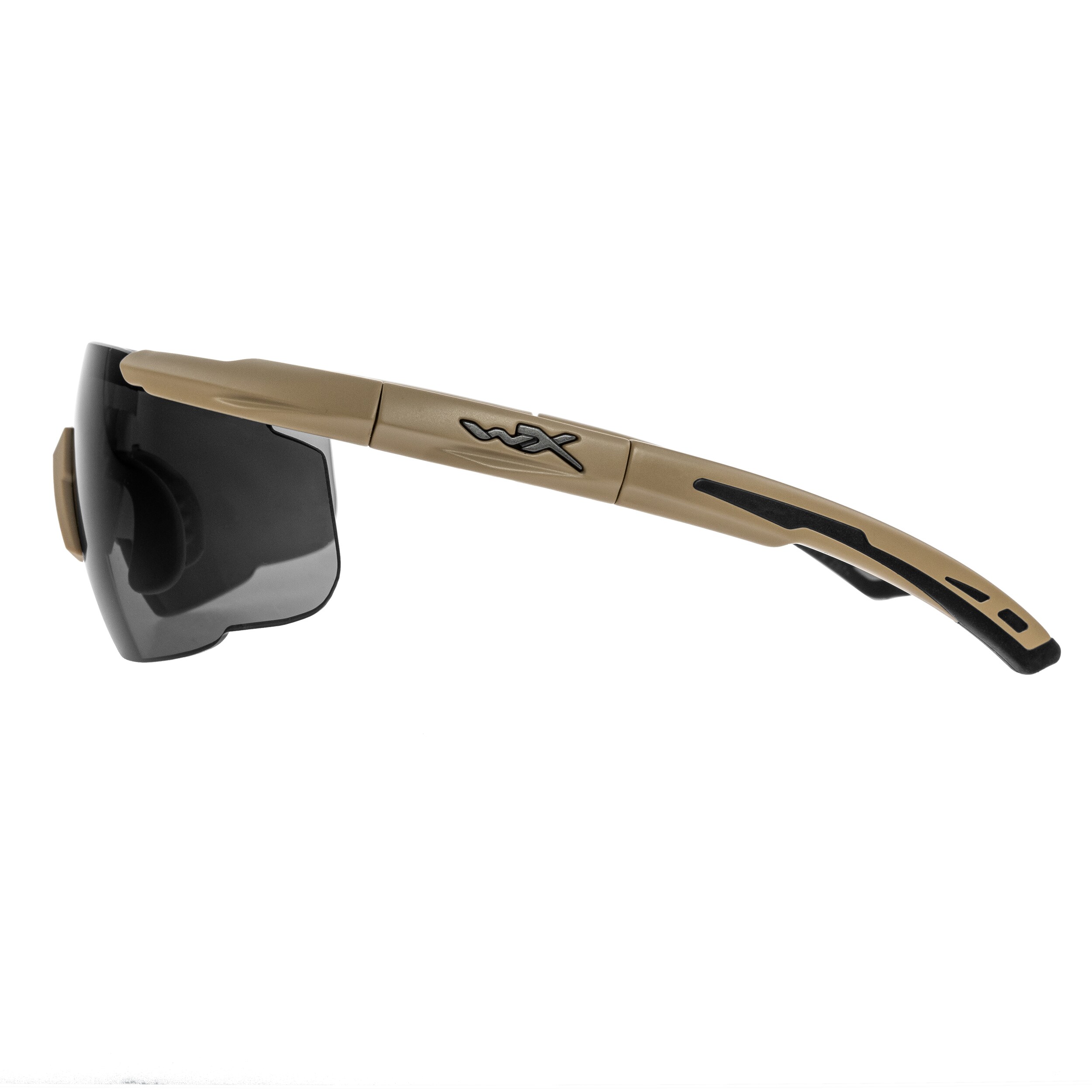 Wiley X - Wiley X Saber Advanced Set 3in1 - Taktische Brille - Grey/Clear/Light Rust/Matte Tan