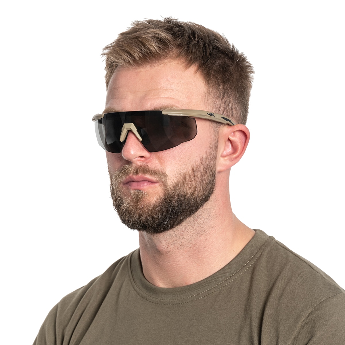 Wiley X - Saber Advanced Set - Taktische Brille - Matte Tan