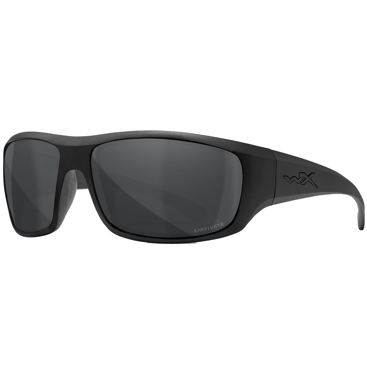 Wiley X - Omega Captivate Polarized Grey - Taktische Brille - Matte Black