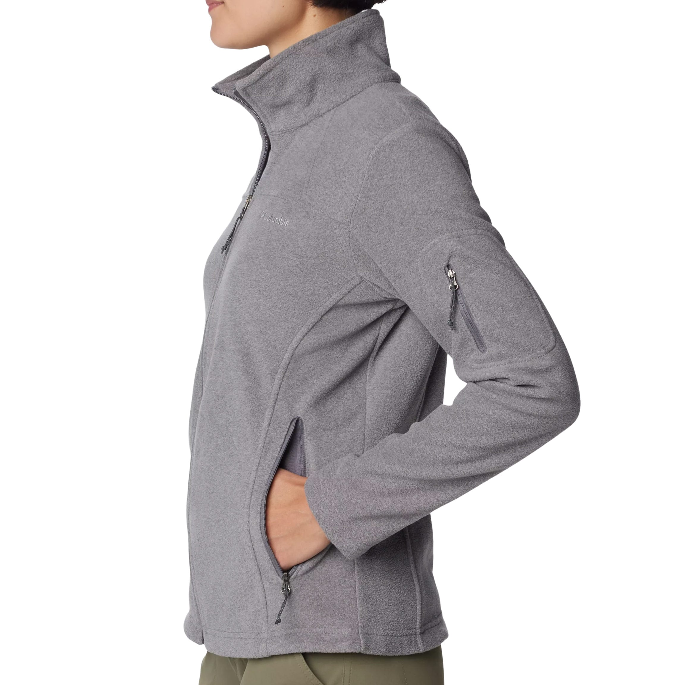 Columbia - Fast Trek II Damen-Fleece - City Grey Heather