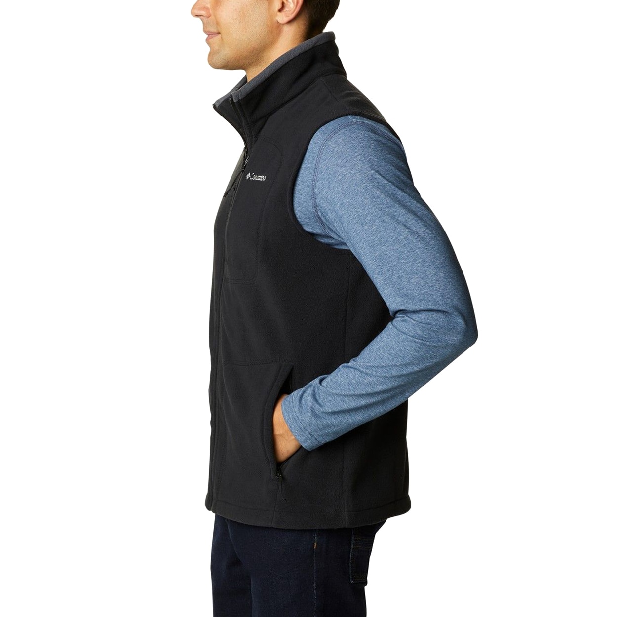 Columbia - Fast Trek Fleece Vest - Weste - Black