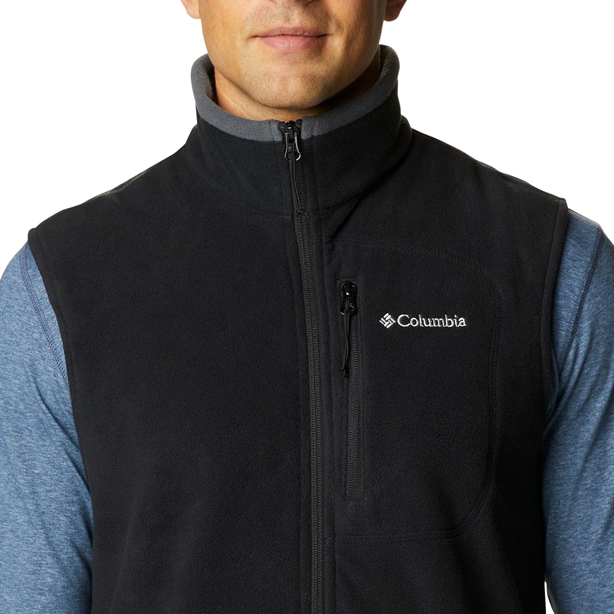 Columbia - Fast Trek Fleece Vest - Weste - Black