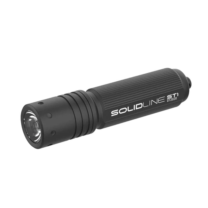 Ledlenser - Solidline ST1 Black - Schlüsselanhänger-Taschenlampe - 100 Lumen