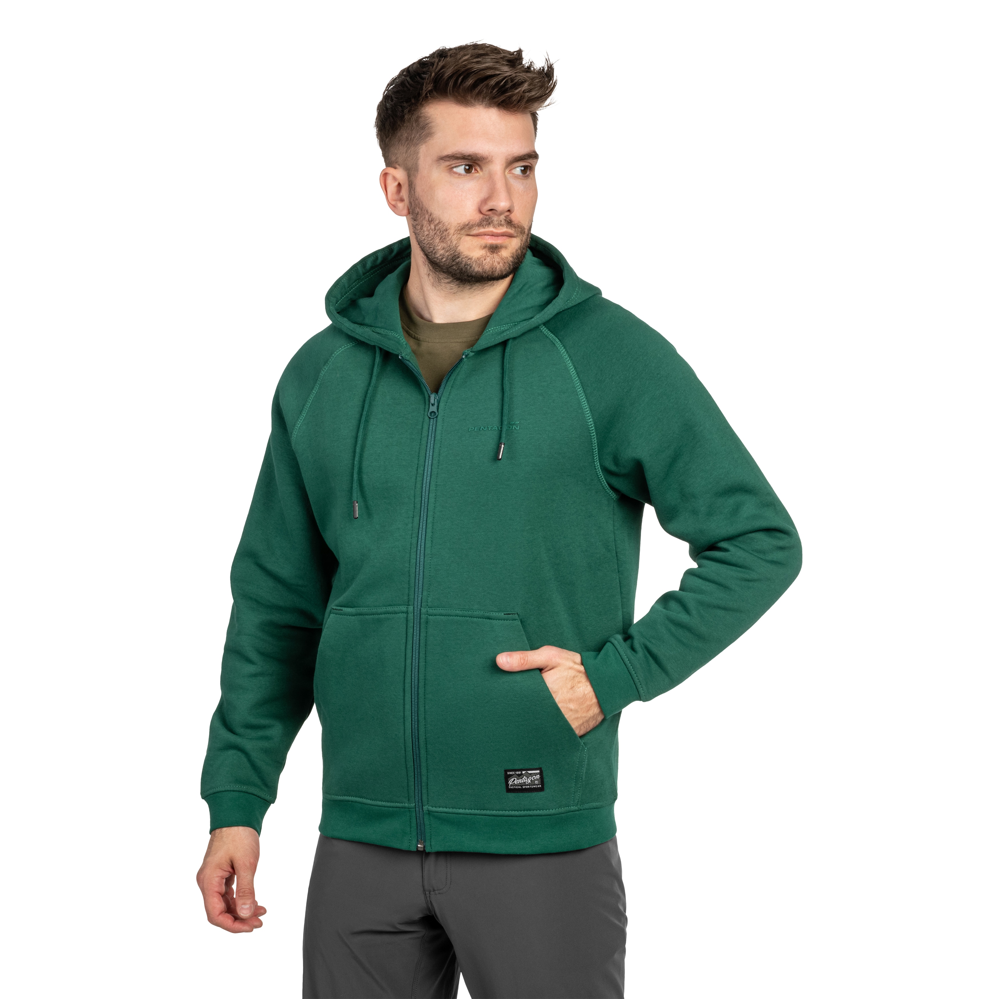 Pentagon - Phaeton Zip - Sweatshirt - Springbok Green