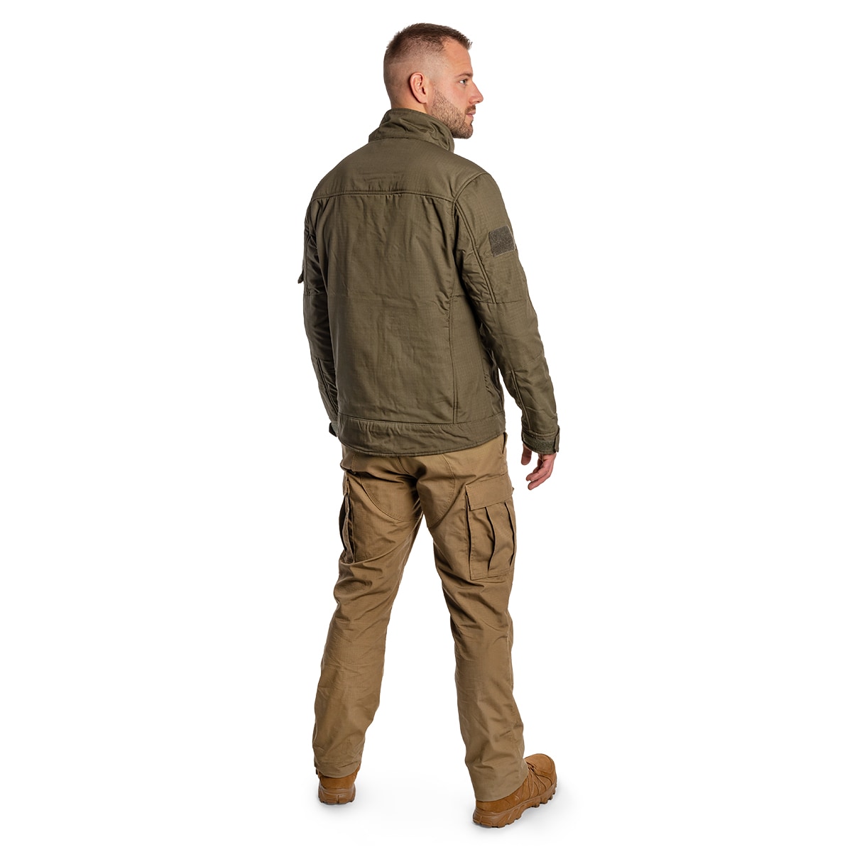 Brandit - Fleecejacke Ripstop - Olive