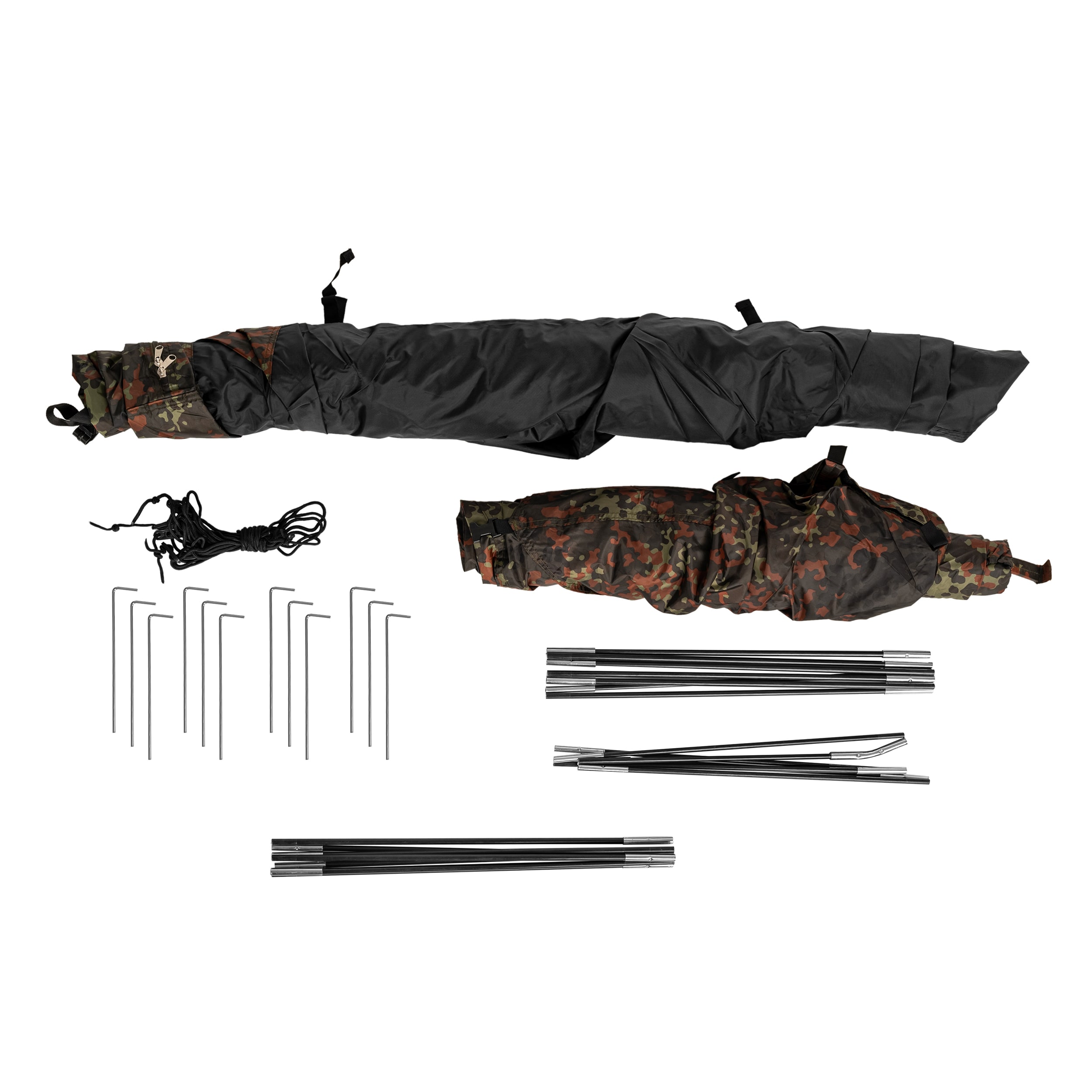 Mil-Tec - Recom - 1-Personen Zelt - Flecktarn 