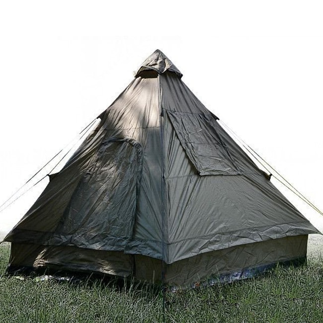 Mil-Tec - Tipi - 4-Personen Zelt - olive