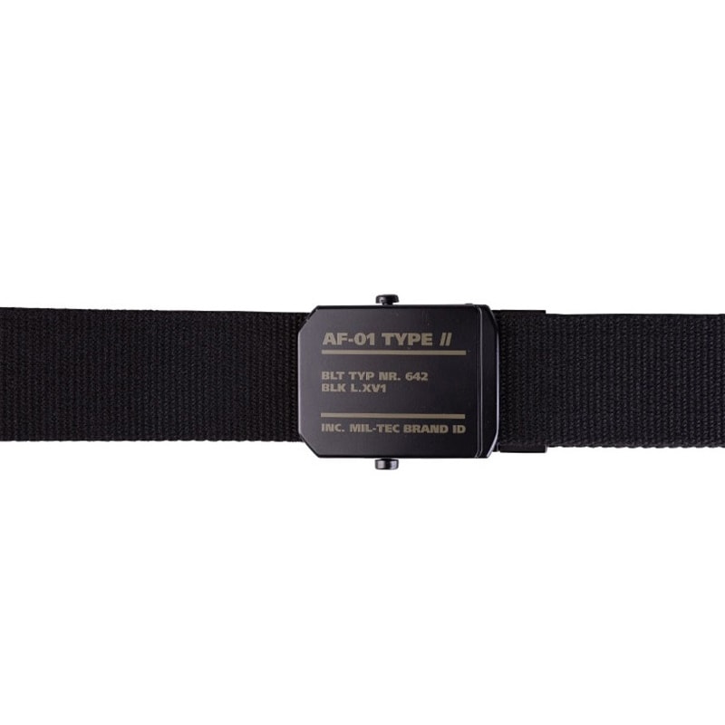 Mil-Tec - AF-01 - Gürtel - Black