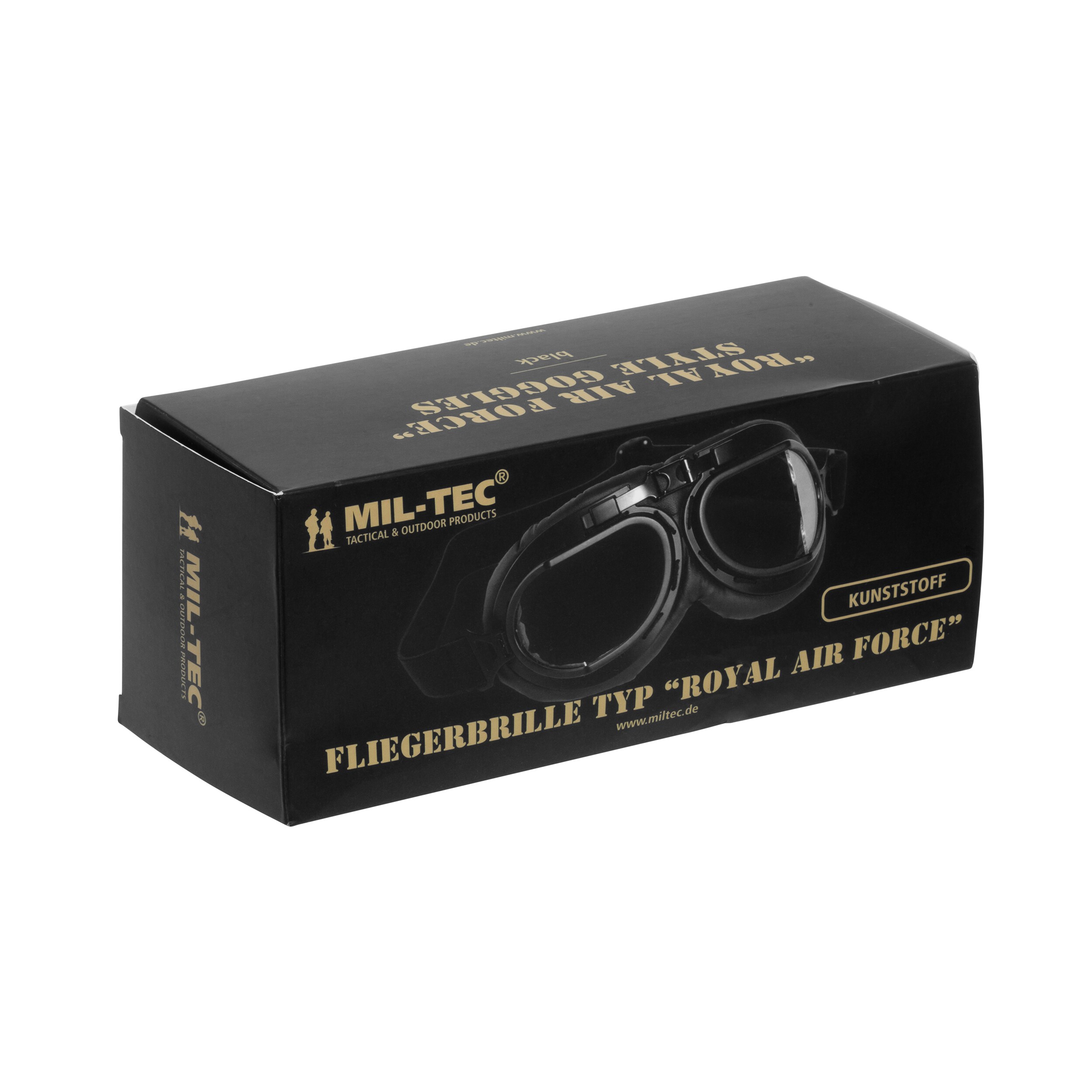 Mil-Tec - RAF replika - Fliegerbrille - Replik - Black