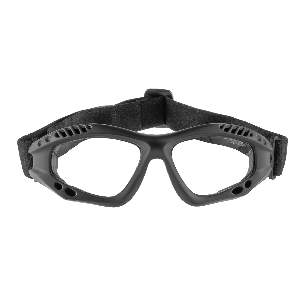 Mil-Tec - Commando Goggles Air Pro Clear - Taktische Schutzbrille - Black